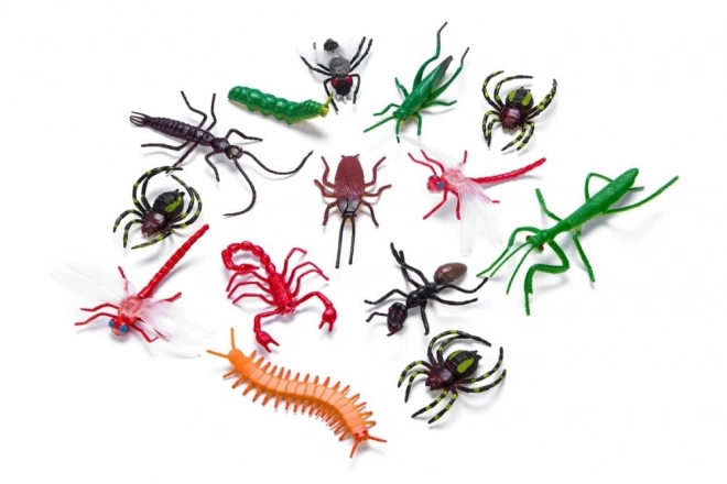 FAUNICA Fantastiske Insekter - sæt med 14 figurer