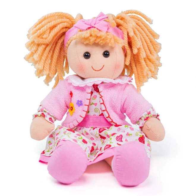 Bigjigs Toys Kludedukke Kelly 34 cm