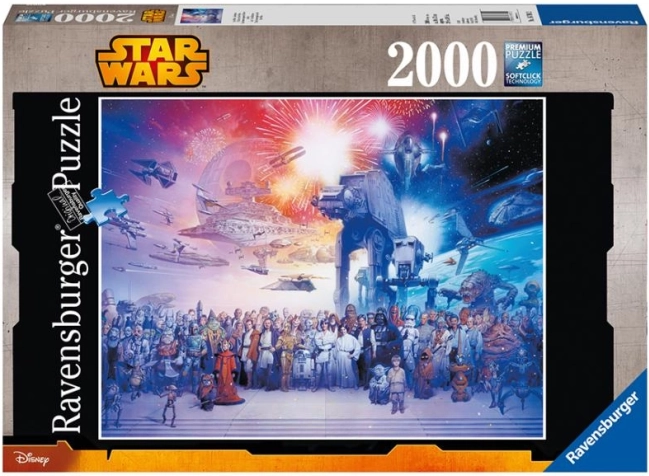 Ravensburger puslespil Star Wars univers 2000 brikker