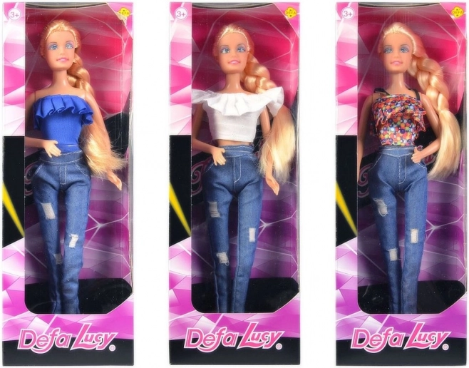 Dukke Lucy i jeans