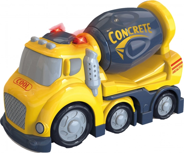 Betonbil City Truck med lys- og lydeffekter