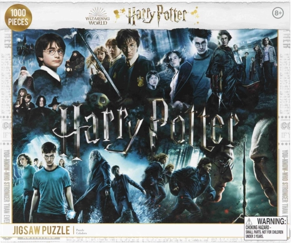Puslespilsplakat Harry Potter