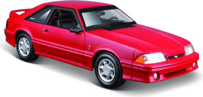 Model FORD MUSTANG SVT COBRA 1993 rød 1:24