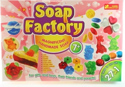 Stor sæbeproduktionssæt 27-i-1