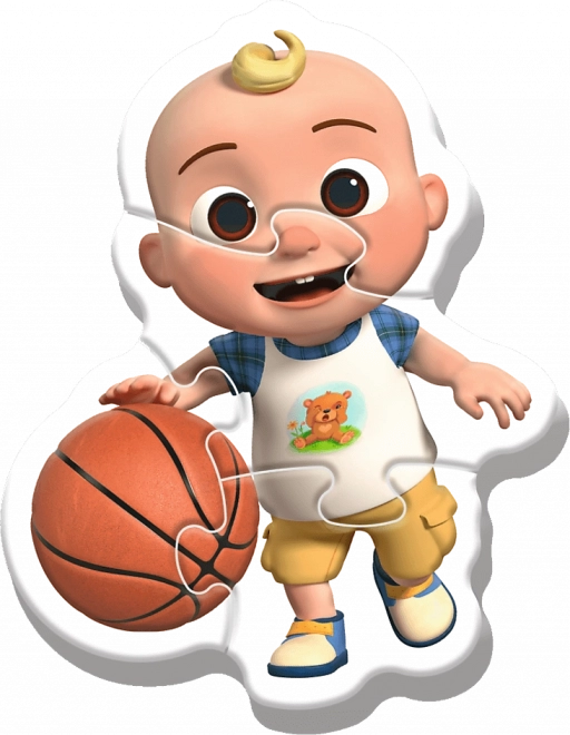 TREFL Baby puslespil Cocomelon 4-i-1 (2,3,4,5 brikker)
