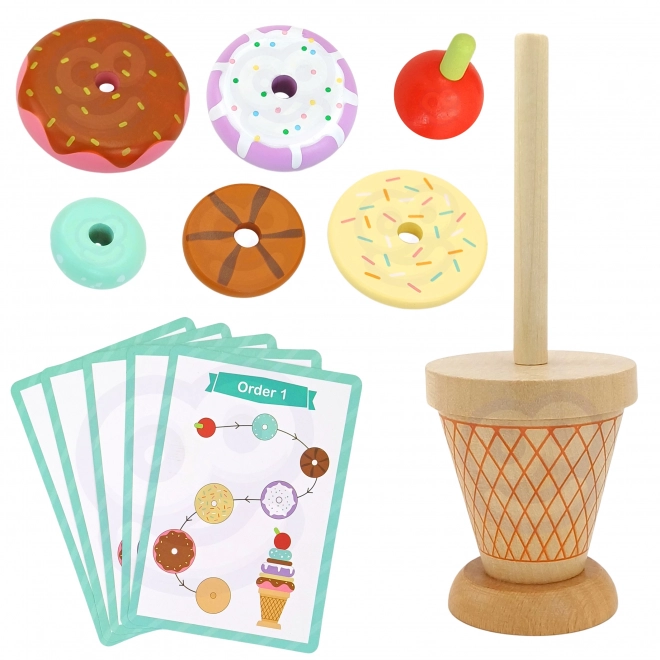 Woopie Green træis Montessori isbutik