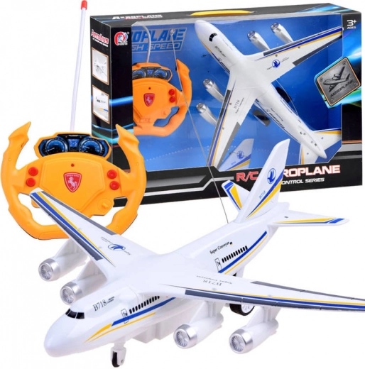 RC fly med fjernbetjening med ratcontroller