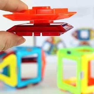 Magnetisk byggesæt GeoSmart Solar Spinner 23 dele