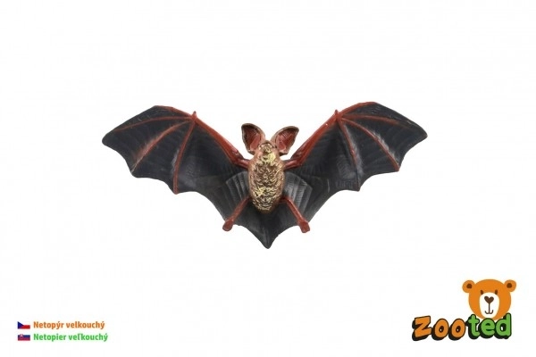 Storfodret flagermus zooted plastik 11cm i pose