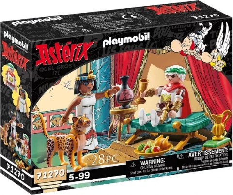 Asterix: Kejser Cæsar og dronning Kleopatra – PLAYMOBIL legesæt