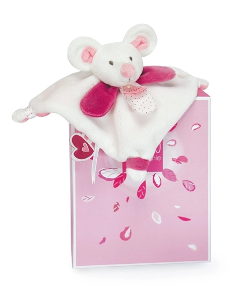 Doudou Plys mini sovedyrslegetøj 20 cm