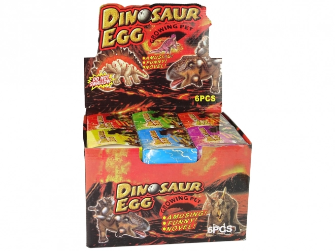 Voksende dinosauræg 12 cm
