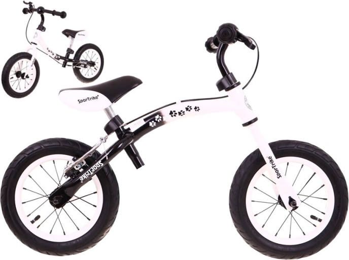 Løbecykel til børn Boomerang SporTrike – Hvid