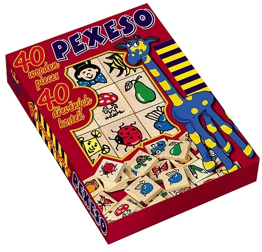Træ pexeso - 40 dele