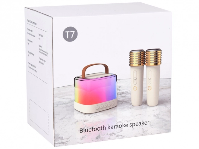 Mikrofon med trådløs højttaler og Bluetooth