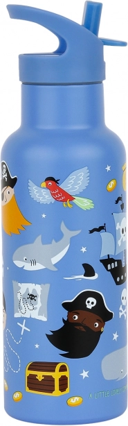 Rustfri stål drikkeflaske Pirater 500 ml