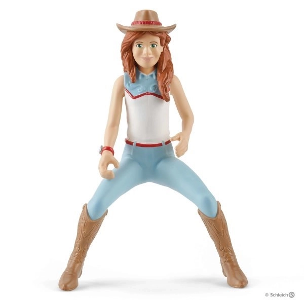 SCHLEICH Horse Club42441 Hannah og ridesæt til western