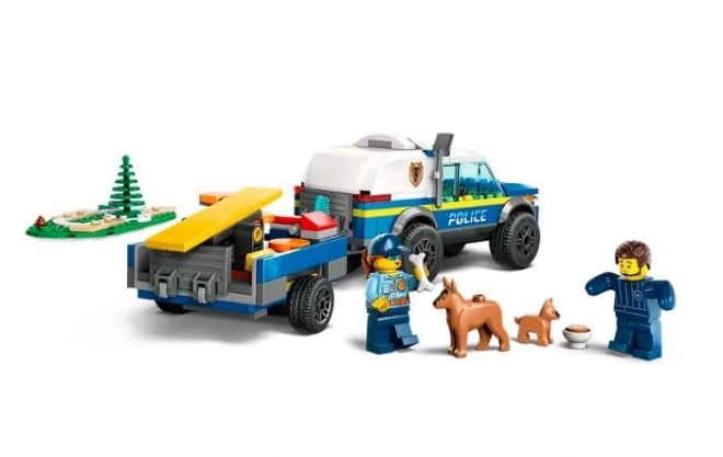 LEGO® City 60369 Mobil træningsbane for politihunde