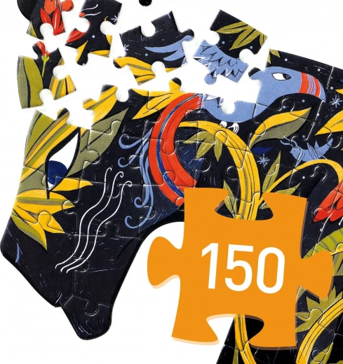 150 brikker med plakat i 1:1-størrelse