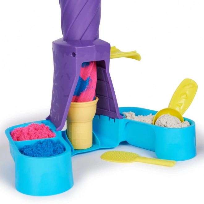 Kinetisk sand isbar
