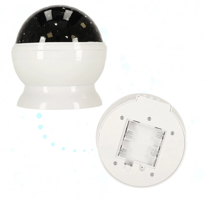 Stjernenatlampe – Hvid