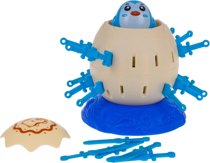 Nervepirrende mekanik med hoppende pingvin