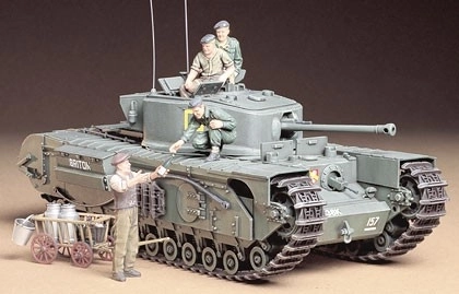 Britisk Churchill Mk.VII Infanteritank