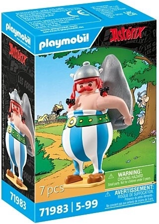 Figur af Asterix med Idefix