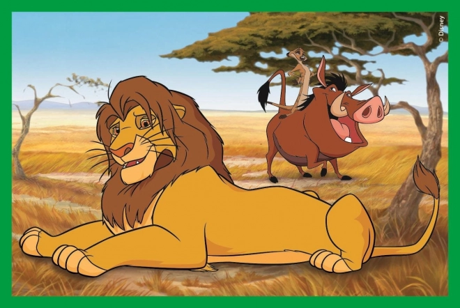 CLEMENTONI Billedklodser Disney klassiker, 6 klodser