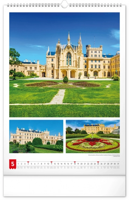 Vægkalender Mit land 2025, 33 × 46 cm
