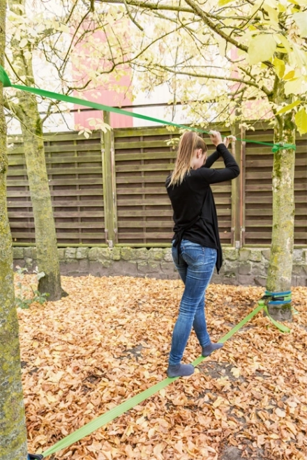 Small Foot Slackline sæt (inkl. træbeskyttelse)