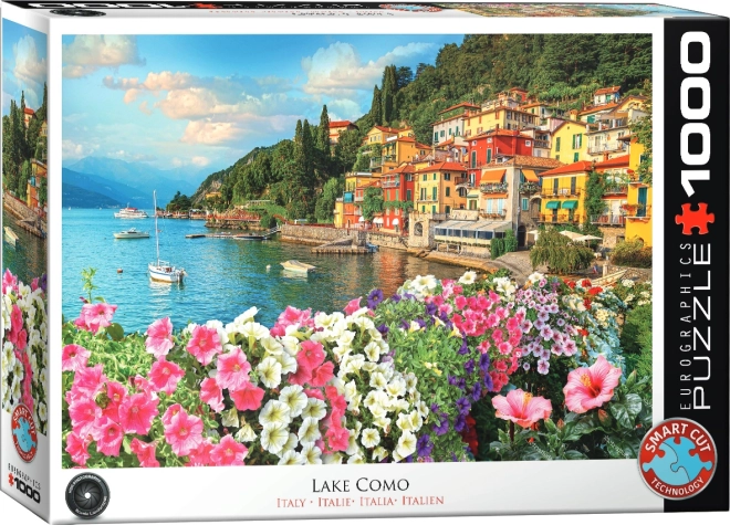 EUROGRAPHICS puslespil Lago di Como - Comosøen 1000 brikker