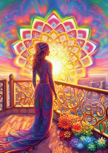 Puslespil ART PUZZLE Guddommelig solnedgang 1000 brikker