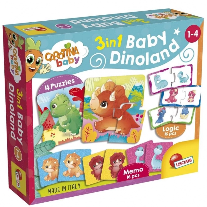Carotina Baby Dinoland til b8rn