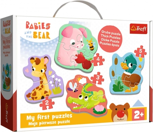Puzzle Baby Classic – baby-dyr TREFL