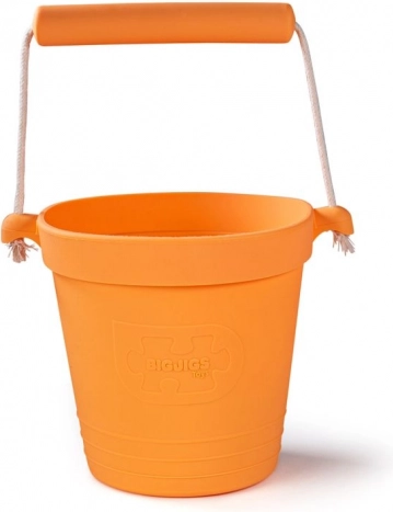 Silikonespand til stranden orange BIGJIGS TOYS