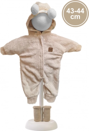 Tøj til dukke baby 43-44 cm