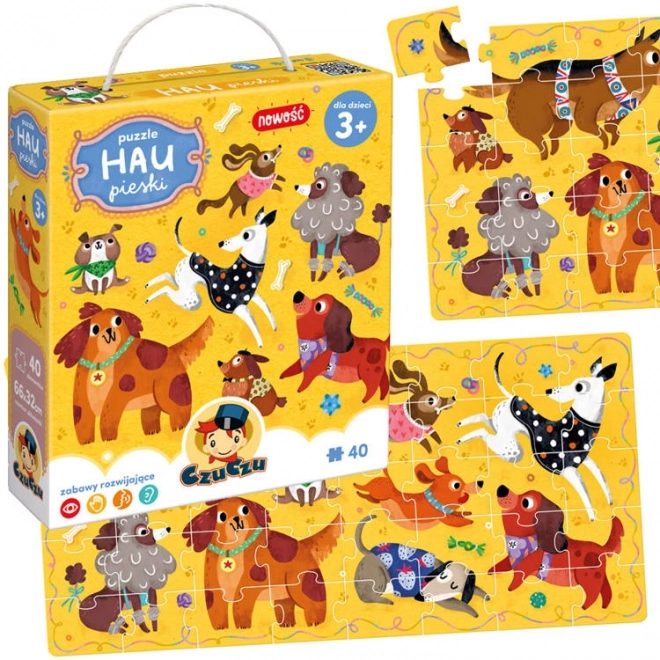 CzuCzu Puzzle Hau Piesci, 40 stk