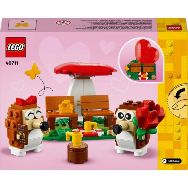 Lego Ikonisk pindsvin romantisk picnic