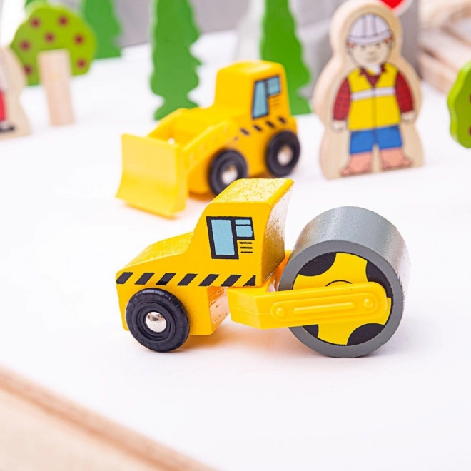 Bigjigs Rail Træ Togrute Bjergvej 112 Dele