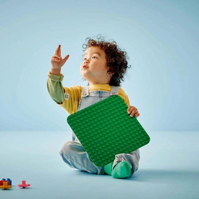 Lego Duplo grønt byggeplade