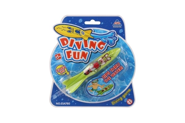 Torpedo til dykning plast 13 cm