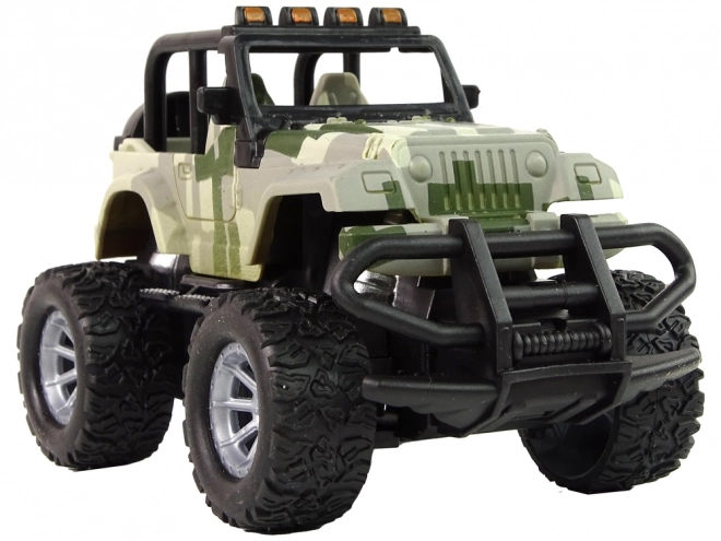 Fjernstyret Off-Road 1:43 Camouflage Bil