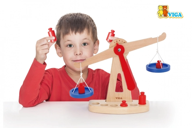 Træ balancevægt for børn Viga