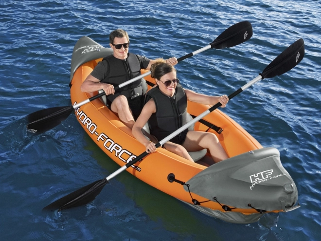 To-personers oppustelig kajak Lite Rapid X2 Bestway