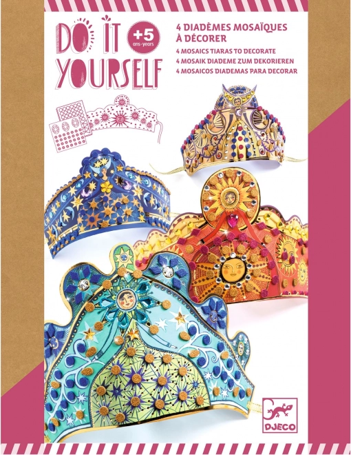 DIY Glitrende kroner DJECO