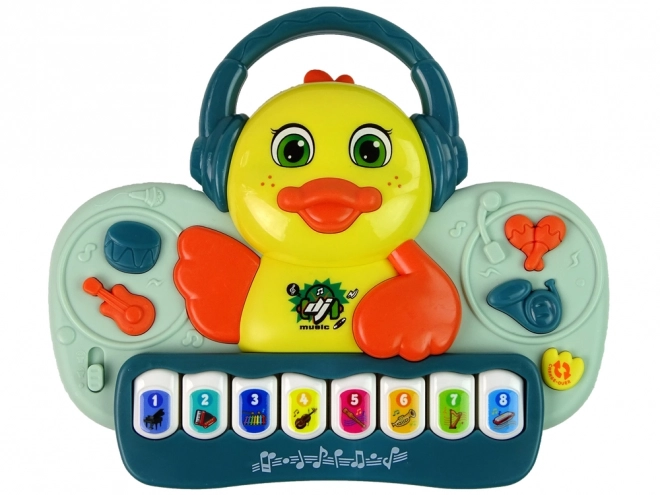 Interaktiv Duck Duck Klaver DJ Lyd Musik Instrumenter Melodi