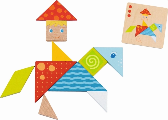 Goki Farverig Tangram