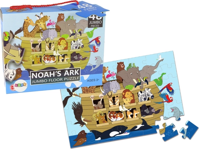 Børnepuslespil Noas Ark 48 brikker