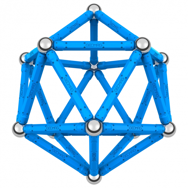 Magnetisk byggesæt Geomag Geometri 48 dele